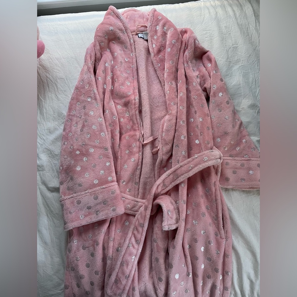 Charter Club Blush Pink Plush Robe